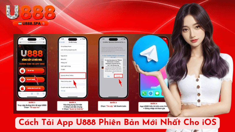 Cách Tải App U888 Phiên Bản Mới Nhất Cho iOS